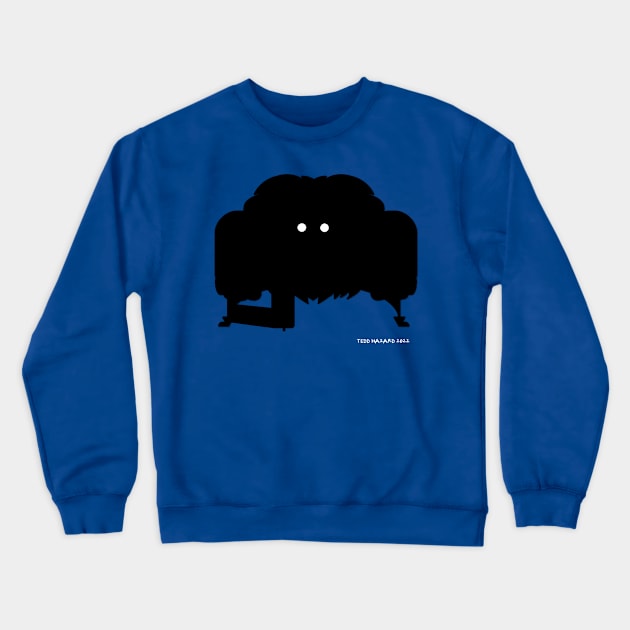 DEVIL TO PAY Nailgun Nelson Crewneck Sweatshirt by Hazard Studios